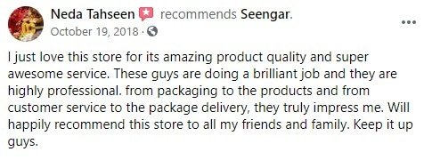 Seengar Fashion Review