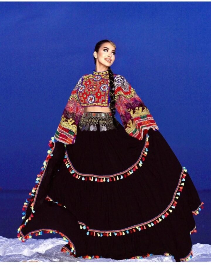 Zarlash Afghan Dress