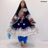 Charma Azure Afghan Dress