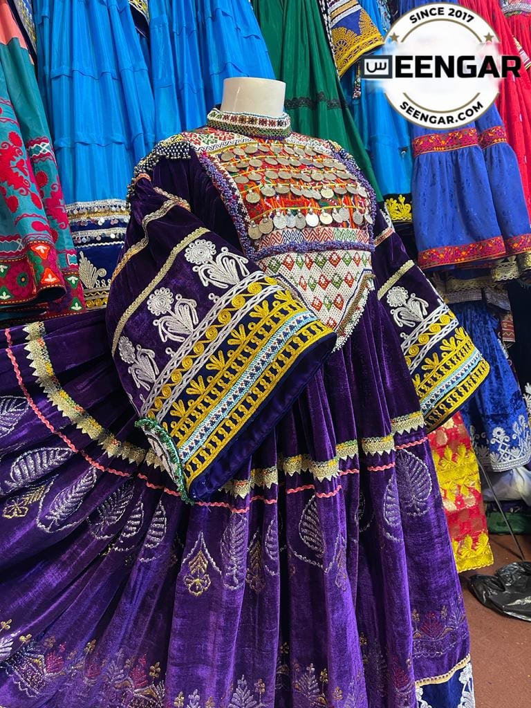 Velvet Rosewood Afghan Charm - Seengar.com - Seengar Fashion